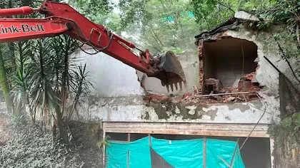 Inició demolición de una mansión vinculada a Pablo Escobar en El Poblado