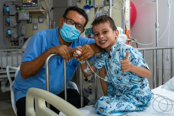 Lucas Murillo será dado de alta tras su cirugía de corazón en el Hospital Internacional de  Colombia