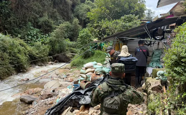 Explosivos, mercurio y cianuro: así golpearon la minería ilegal en Santurbán