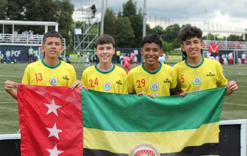 Jugadores de Académica de Fútbol Comfenalco campeones nacionales imagen de la publicación