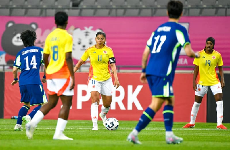 Colombia femenina cerró gira por Asia con empate ante Corea imagen de la publicación