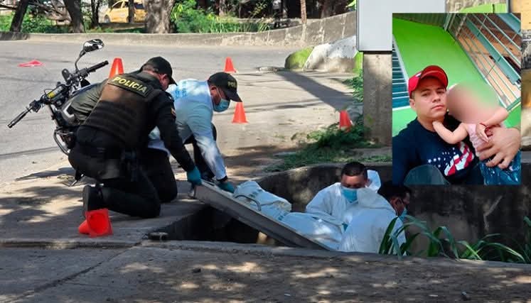 Motociclista murió tras caer a un hueco imagen de la publicación