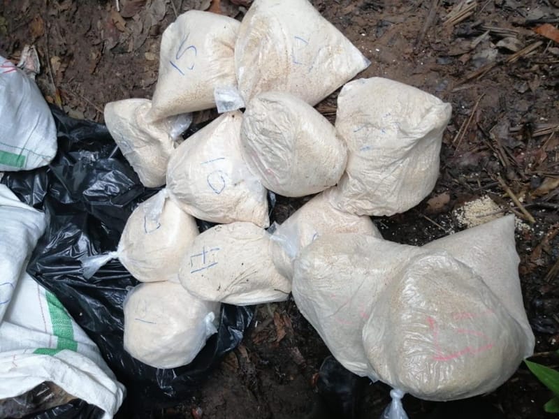 Incautan más de 120 kilos de base de coca imagen de la publicación