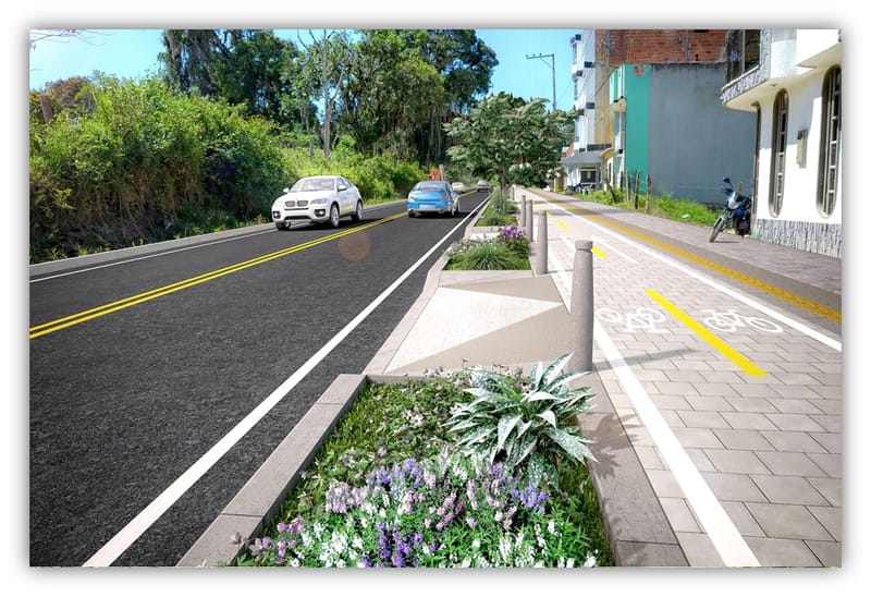 Pavimentación de vía entre el barrio Los Almendros y la sede de la UIS en Barbosa será de 1,5 kilómetros imagen de la publicación
