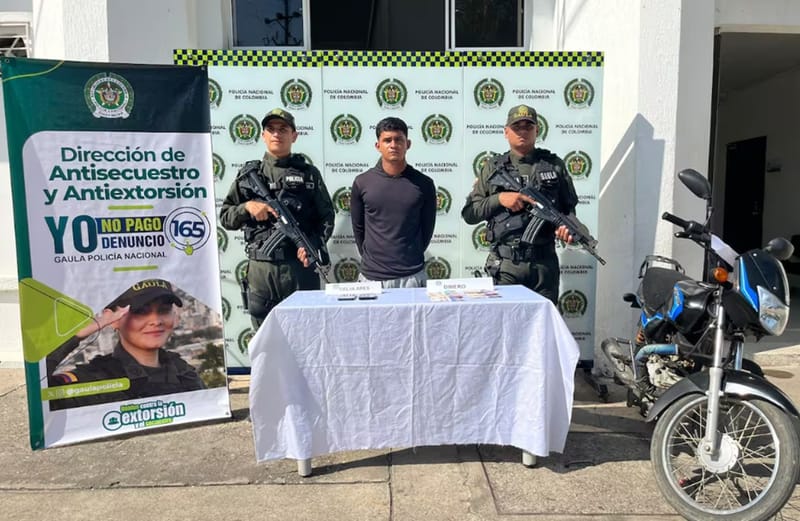 Alias ‘Ñañe’ señalado ecaudador del Clan del Golfo cayó en el Magdalena Medio. imagen de la publicación