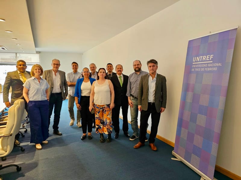 UTS fortalece lazos internacionales con la Universidad Nacional de Tres de Febrero en Argentina imagen de la publicación