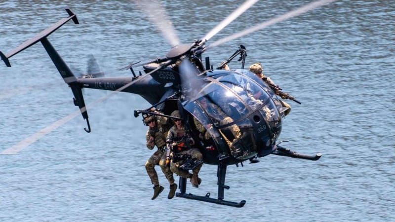 Donald Trump desplegó helicópteros de combate en frontera venezolana imagen de la publicación