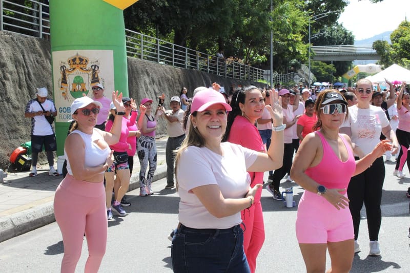 'Bailatón Rosa' motivación para la prevención en Floridablanca imagen de la publicación