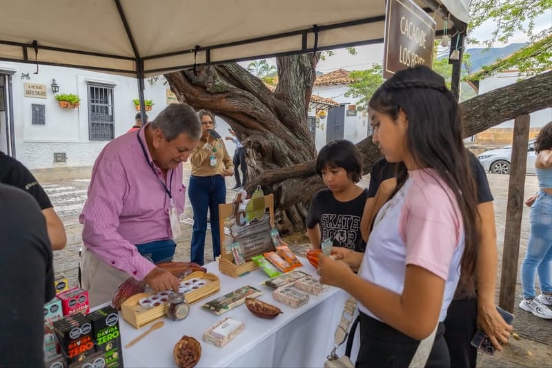Veinticuatro marcas llegaron al Festival del Chocolate en Girón imagen de la publicación
