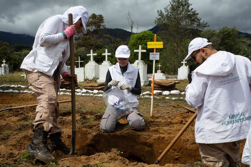 UBPD inicia búsqueda de 307 desaparecidos del conflicto en cementerio de Santander imagen de la publicación