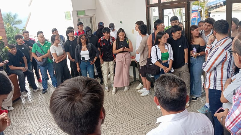 Paro de estudiantes en la UIS sede Socorro que reclaman mejoras estructurales imagen de la publicación