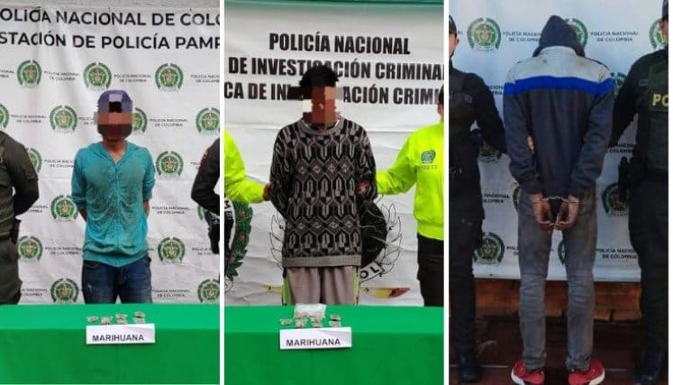 Capturan a tres personas por tráfico de estupefacientes en Norte de Santander imagen de la publicación