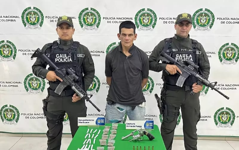Capturado alias “Dientes de Codorniz” en el norte de Bucaramanga imagen de la publicación