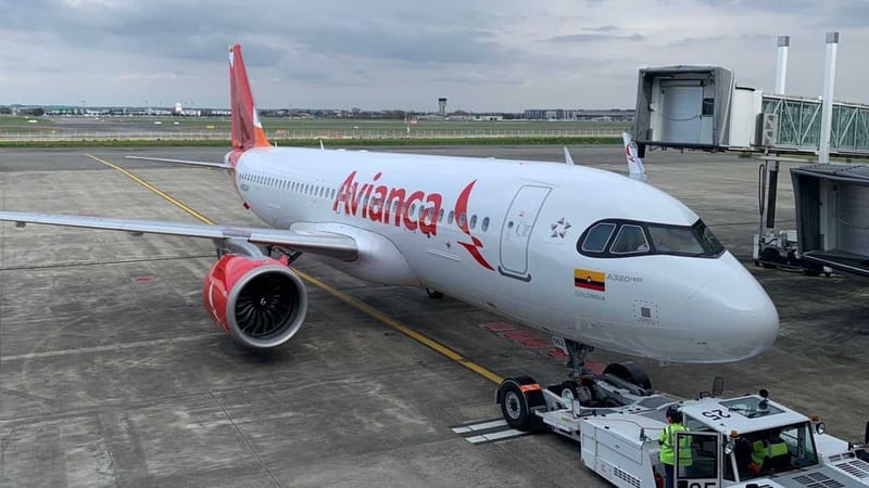 Avianca debe dejar en tierra el 70% de sus aviones imagen de la publicación
