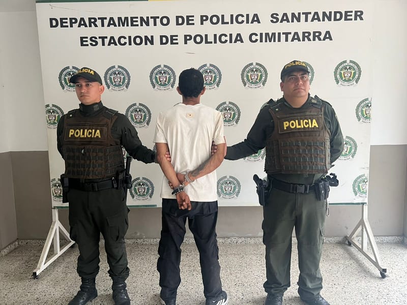 ¡Qué tal! Tenía brazalete electrónico y lo pillaron en una escuela en Cimitarra imagen de la publicación