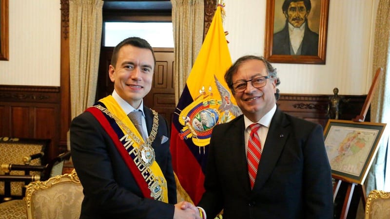 De la diplomacia a la decepción: Presidente del Ecuador sospecha  que Petro es un criminal imagen de la publicación