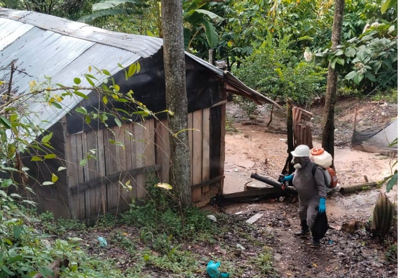 Veolia lleva jornada de desinfección a Patio Bonito para garantizar ambientes más saludables imagen de la publicación
