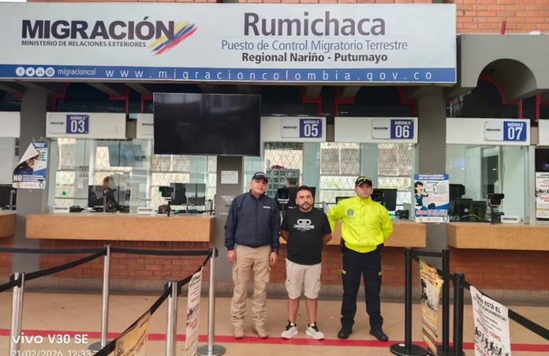 Camuflado como empresario se escondía en Ecuador peligroso criminal de los más buscados en Colombia imagen de la publicación