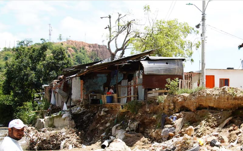 Más de 300 familias afectadas en Santander por lluvias del fin de semana imagen de la publicación
