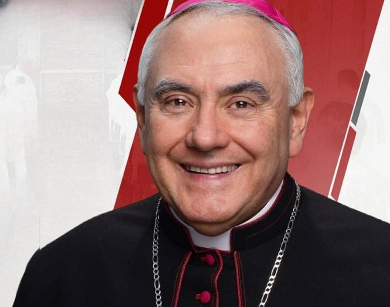 El Arzobispo Augusto Campos solicitó proteger las elecciones imagen de la publicación