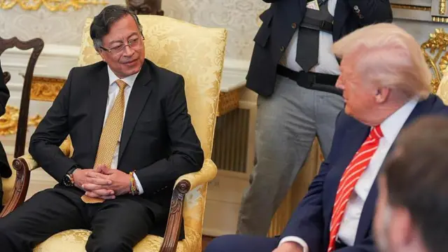 "Capos del narcotráfico NO viven en Colombia" Dijo Petro ante Donald Trump imagen de la publicación