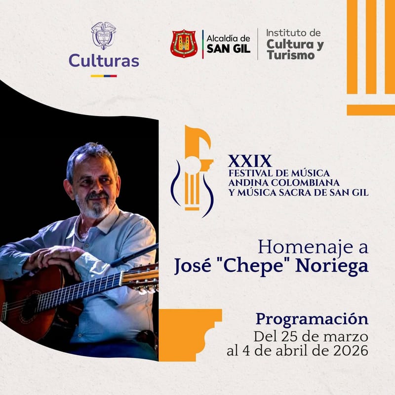 Inicia el Festival de Música Sacra y Andina 2026 en San Gil imagen de la publicación