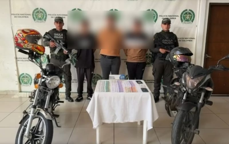 Extorsionistas fueron por 'lana' y salieron capturados en Bucaramanga imagen de la publicación