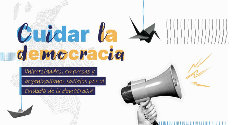 “Cuidar la Democracia” una campaña de la UNAB y diez universidades imagen de la publicación