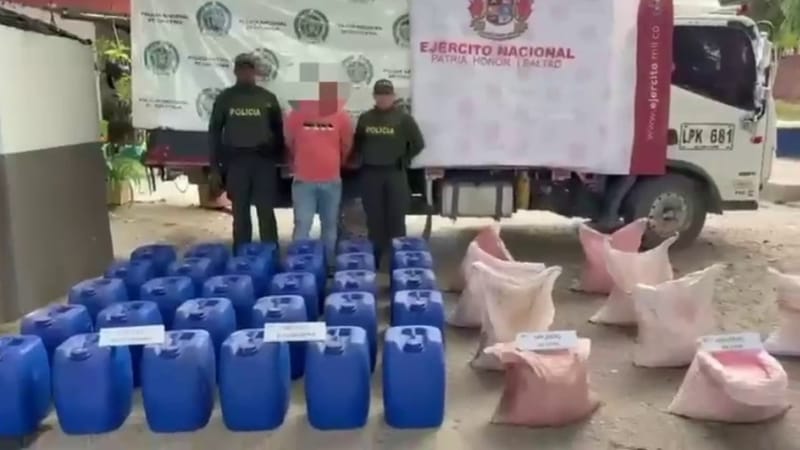Químicos para fabricar bombas no llegaron a sus compradores imagen de la publicación