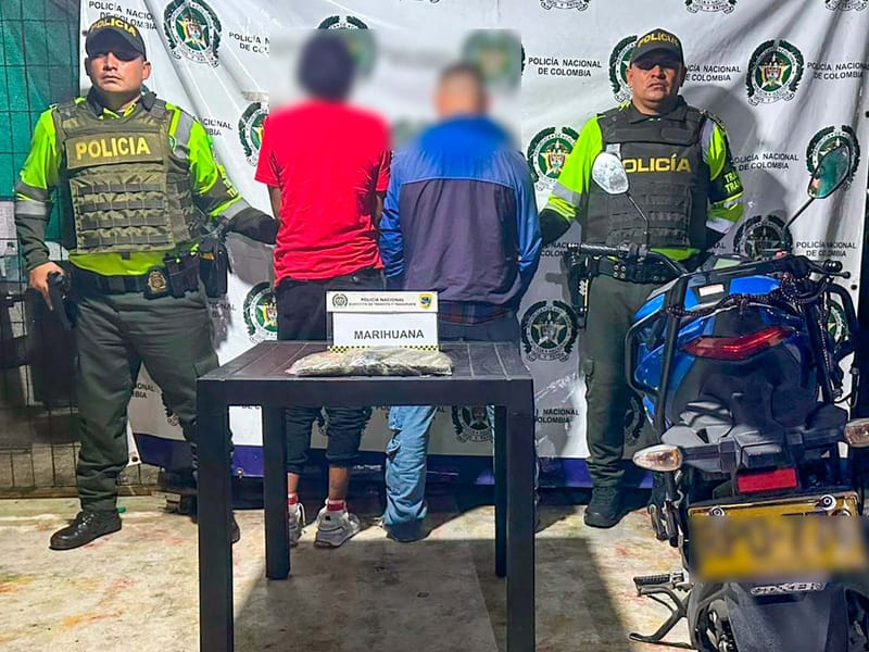 Controles en vías de Santander dejan capturas e incautación de más de 500 dosis de marihuana imagen de la publicación