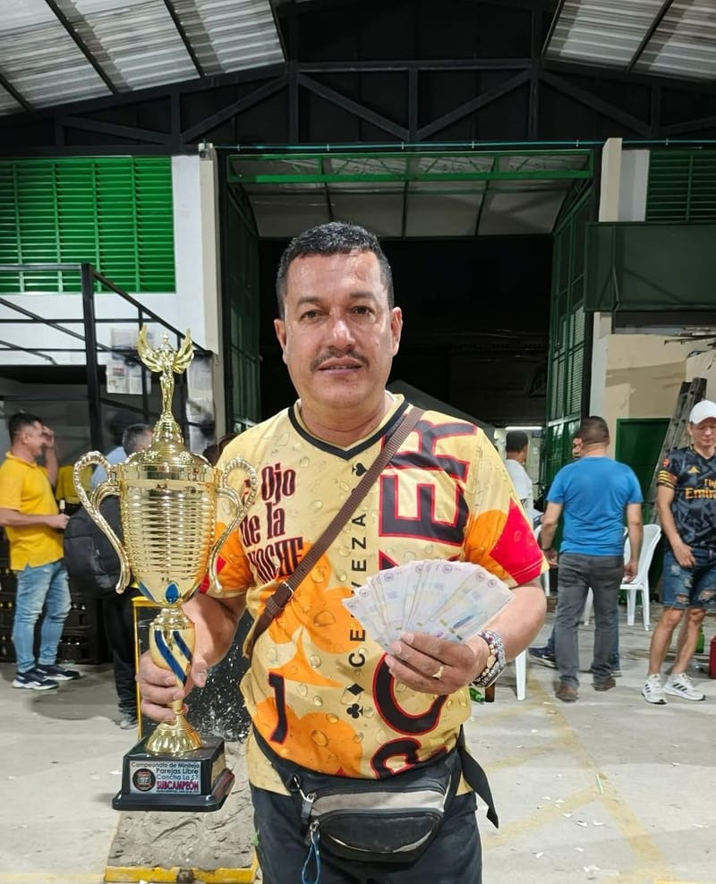 Wilmer Cabrera imbatible en Minitejo imagen de la publicación