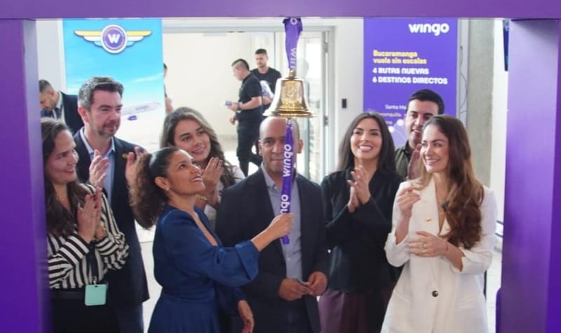 Wingo inicia oficialmente nuevas rutas desde Bucaramanga imagen de la publicación