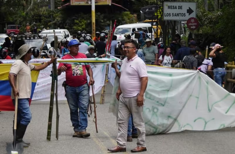 Piedecuesta quedó por fuera de los acuerdos de la revisión del catastro y bloquean vías imagen de la publicación
