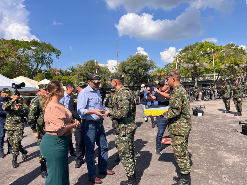 Refuerzo clave en seguridad con el CIMVRI en el Magdalena Medio imagen de la publicación