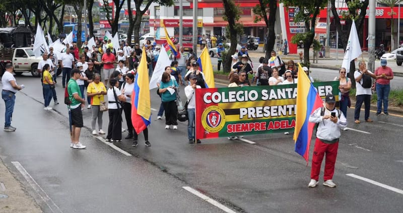 Docentes ‘caparon’ clases y obstaculizaron a Bucaramanga imagen de la publicación