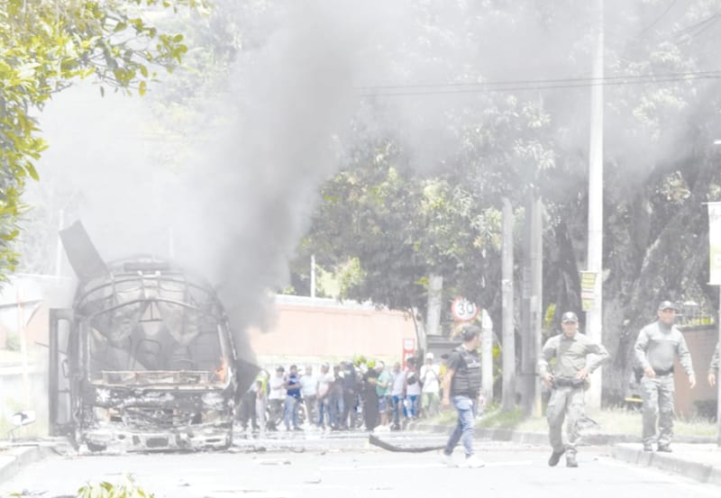 Explosión en cercanías del Batallón Pichincha en Cali imagen de la publicación
