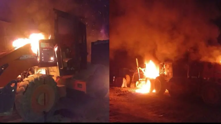 Atentado contra obra vial en Norte de Santander enciende alarmas de seguridad imagen de la publicación