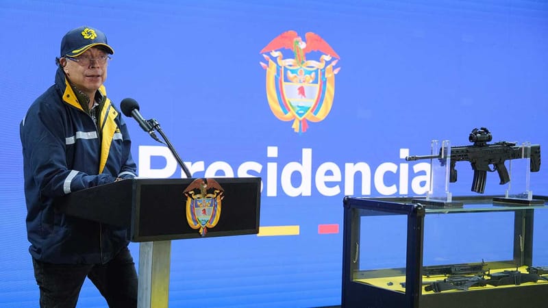 Ahora podremos matarnos con fusiles ‘made in Colombia’: Petro presentó el Fusil Jaguar, nacido en la tierrita imagen de la publicación