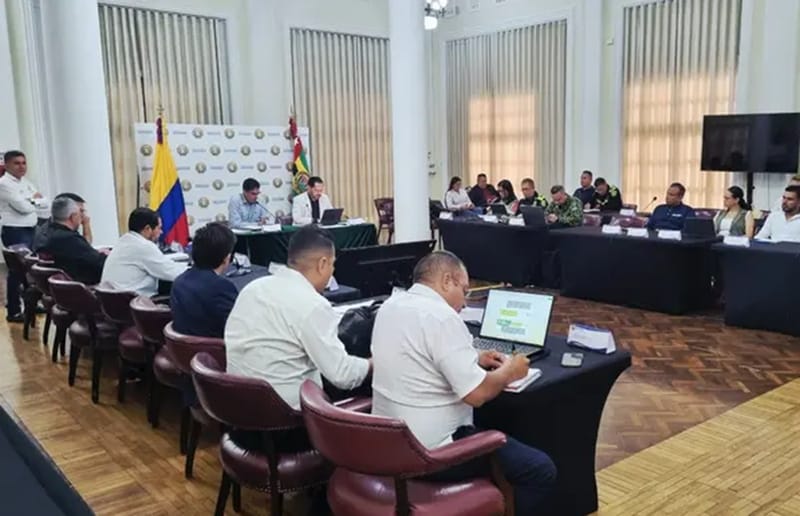 Puesto de Mando Unificado en Charalá tras agresión a simpatizantes de campaña política imagen de la publicación