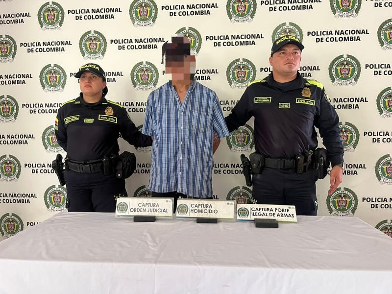 Cayó presunto homicida en Bucaramanga, tenía más antecedentes imagen de la publicación